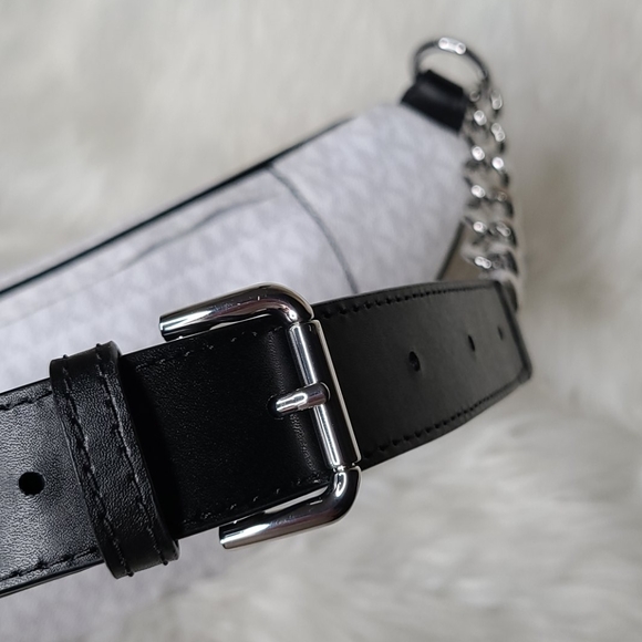 NWT MICHAEL KORS MOTT BRT WHITE MED WAISTPACK BAG - Picture 6 of 9